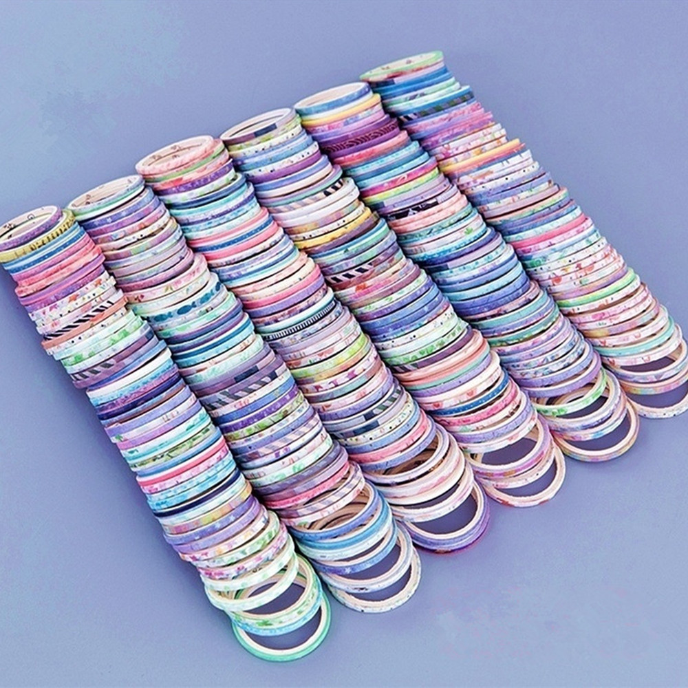 Washi Tape Set - 20/50 Rolls Washi bant seti, folyo