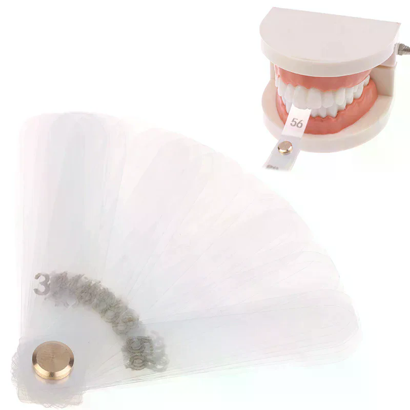 Ruler Set Transparent - /ACR/Dental Interproksimal Redüksiyon Ölçer Cetvel Tedavi