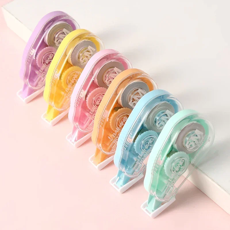 Correction Tape Roller - 6 adet/takım Beyaz Dışarı Düzeltme Bandı