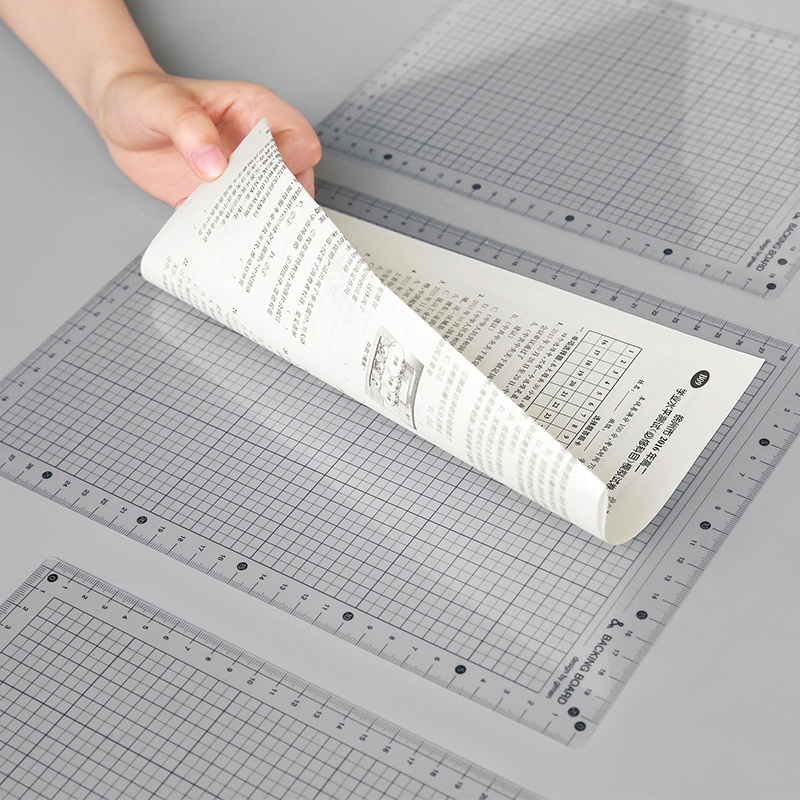 Şeffaf cetvel kartı A4 B5 öğre - Ruler Set Transparent incelemesi ve fiyatı