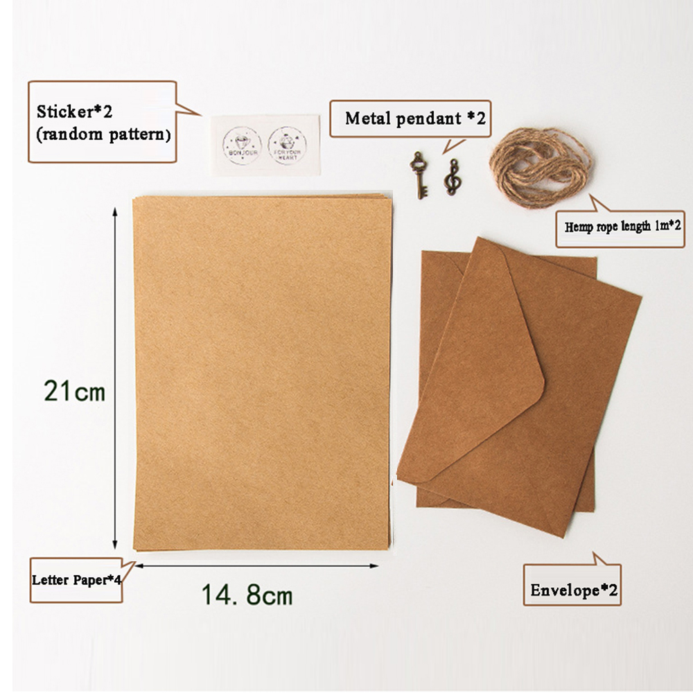 Avrupa Tarzı Davetiye Zarfı Vi - Letter Envelope Kraft incelemesi ve fiyatı