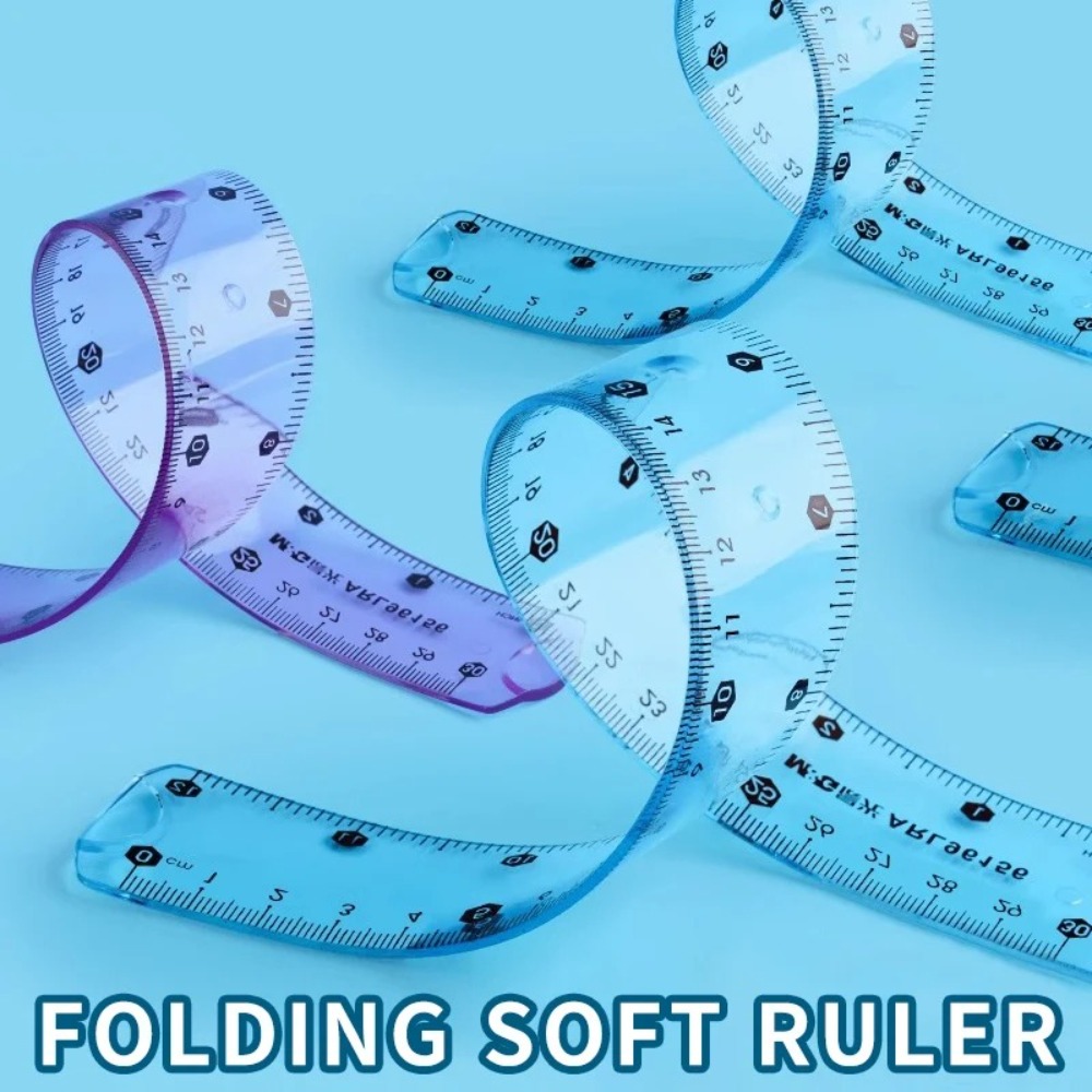 1/3 adet Şeffaf Yumuşak Cetvel - Ruler Set Transparent incelemesi ve fiyatı
