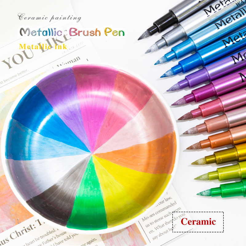 24 Renk Metalik Akrilik Boya İ - Whiteboard Marker Set incelemesi ve fiyatı