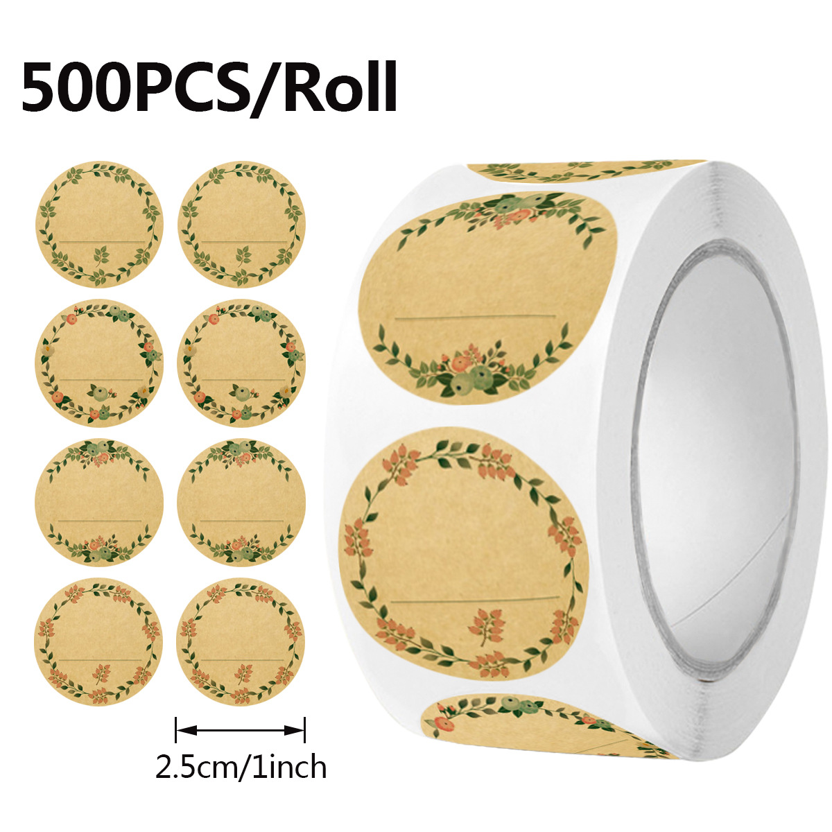 JCAC 500 adet/rulo Boş Yazılab - Sticker Label Roll incelemesi ve fiyatı