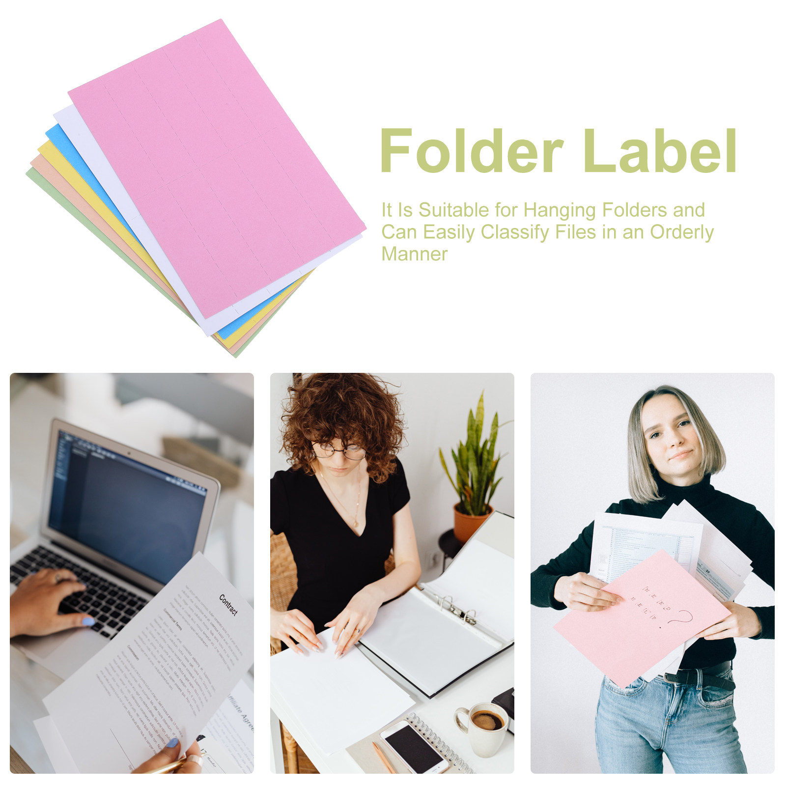 6 Adet Renkli Asılı Dosya Etik - File Folder Hanging incelemesi ve fiyatı