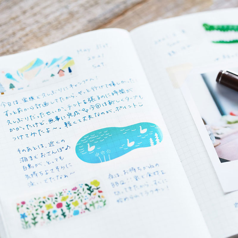 Japonya KITTA küçük sevimli Wa - Washi Tape Set incelemesi ve fiyatı